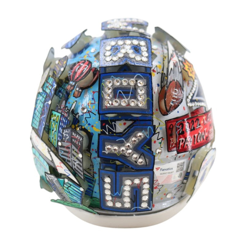 Dak Prescott Dallas Cowboys Signed Fazzino Pop Art Mini Helmet Fanatics Holo