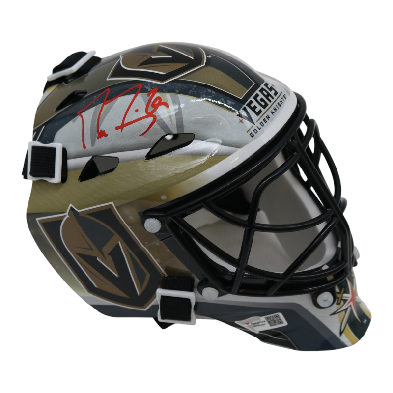 Marc Andre Fleury Vegas Golden Knights Autographed Mini Goalie Mask Fanatics Holo