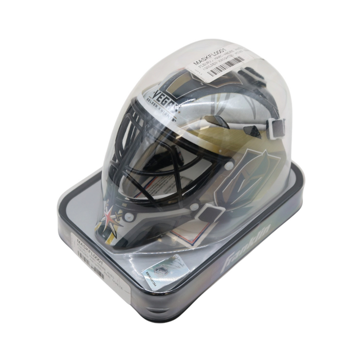 Marc Andre Fleury Vegas Golden Knights Autographed Mini Goalie Mask Fanatics Holo
