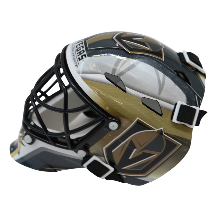 Marc Andre Fleury Vegas Golden Knights Autographed Mini Goalie Mask Fanatics Holo
