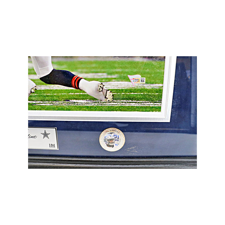 Ezekiel Elliott Dallas Cowboys Autographed Signed Framed 16x20 Photo Mint LE #1/21 (Fanatics Auth)