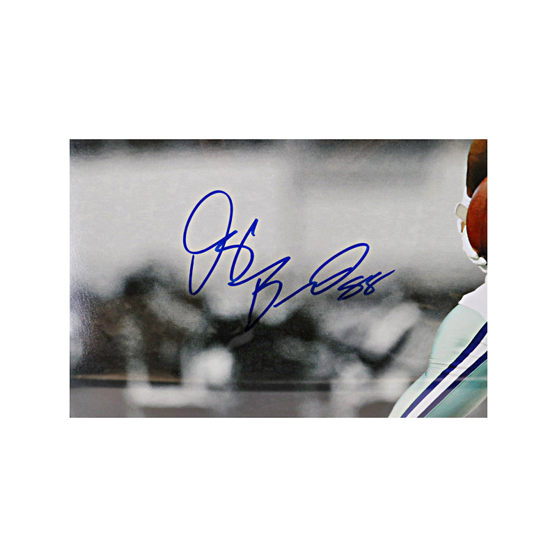 Dez Bryant Dallas Cowboys Autographed Signed Framed 16x20 Photo LE #1/88 (JSA COA)