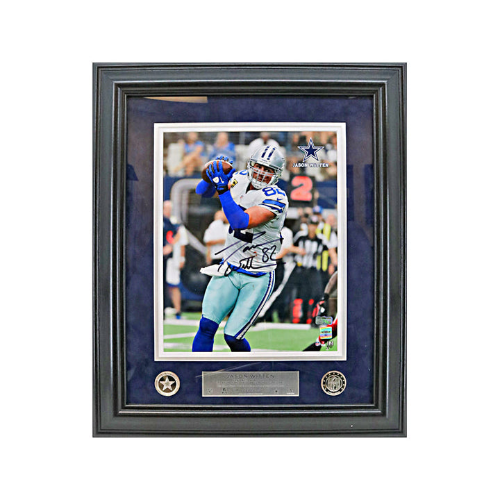 Jason Witten Dallas Cowboys Autographed Signed Inscribed Framed 11x14 Photo Mint Collage LE #3/50 (Radtke Sports Holo & Witten 82 Holo)