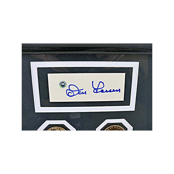 Don Larsen New York Yankees Autographed Signed Perfect Game Photo Mint Collage LE #8/30 (Steiner Auth)