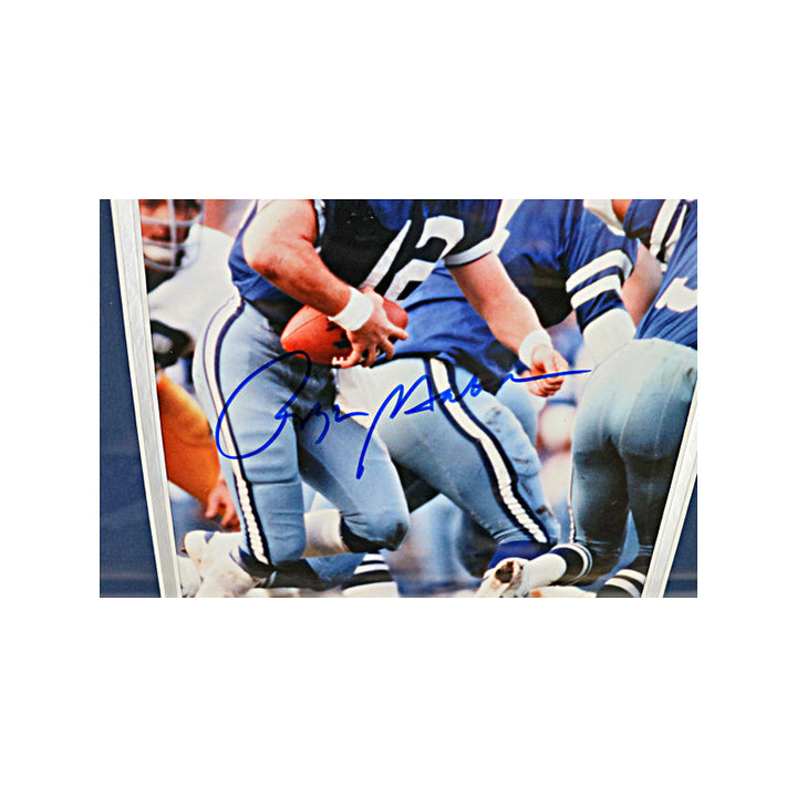 Roger Staubach, Drew Pearson & Tony Hill Dallas Cowboys Triple Signed Autographed Framed (3) 8x10 Photo Mint Collage LE #1/99 (Highland Mint COA)