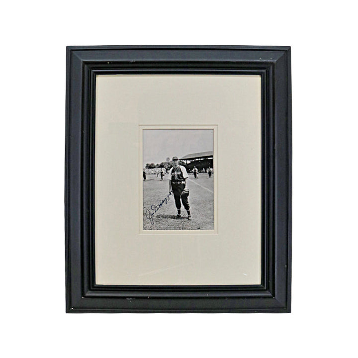 Joe DiMaggio New York Yankees Autographed Signed Framed 5x7 Air Force Photo (JSA LOA)