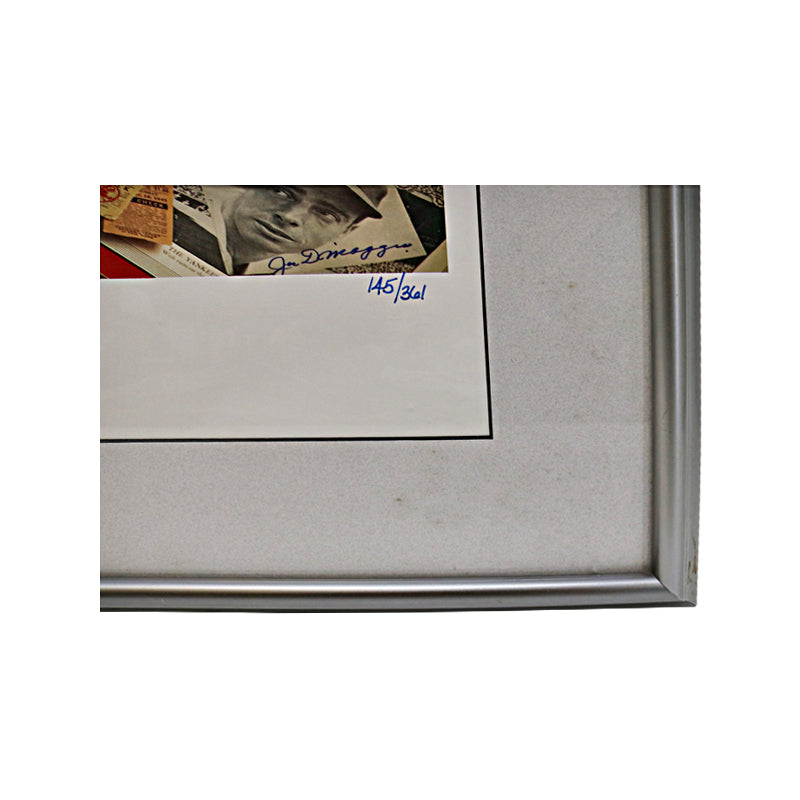 Joe DiMaggio New York Yankees Autographed Signed Inscribed "Yankee Clipper" Framed 16x20 Memorabilia Photo (PSA LOA)
