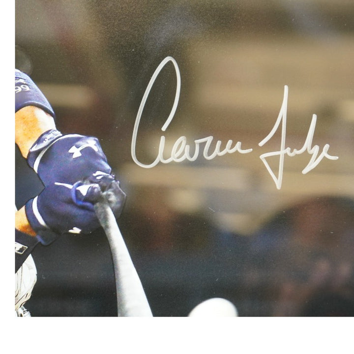 Aaron Judge New York Yankees Autographed Framed Vertical 16x20 Photo Mint Collage Fanatics/MLB Auth
