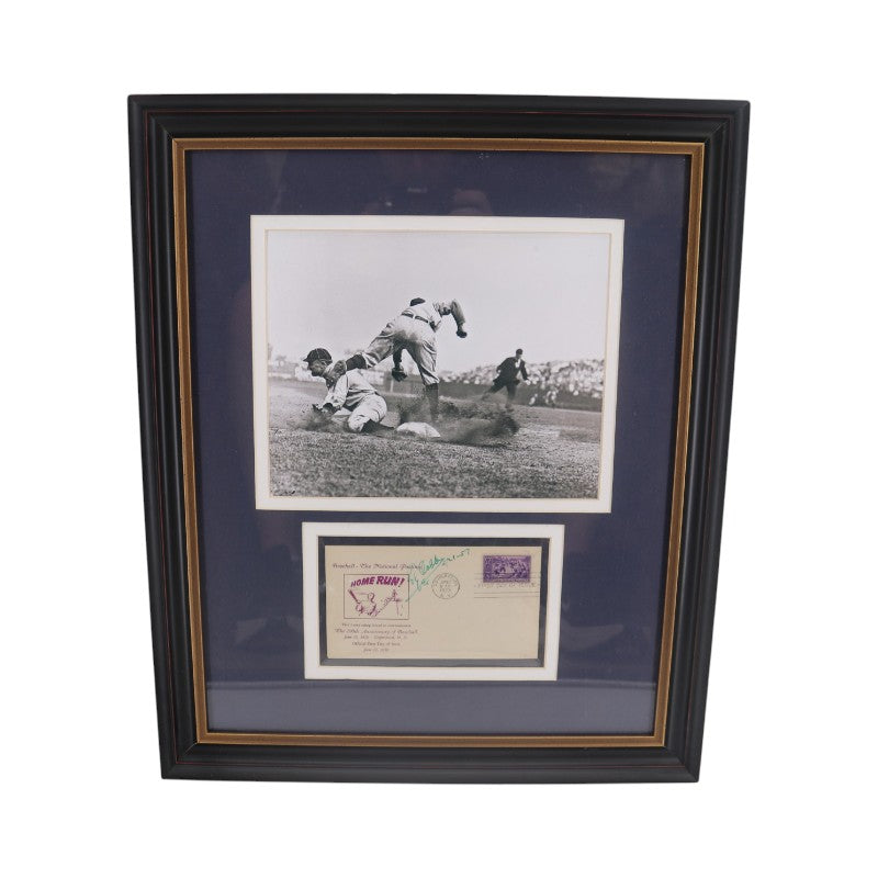 Ty Cobb Detroit Tigers Autographed Framed First Day Cover JSA LOA
