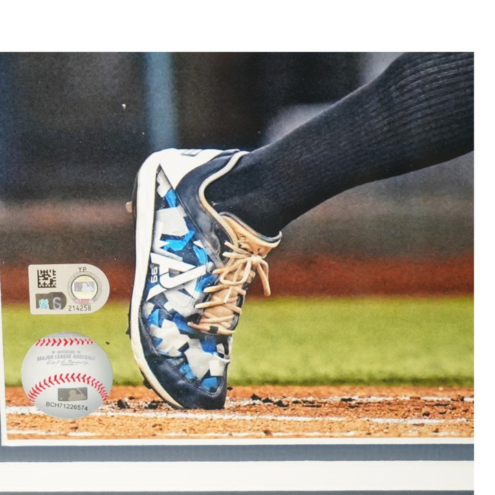 Aaron Judge New York Yankees Autographed Framed Horizontal 16x20 Photo Mint Collage Fanatics/MLB Auth