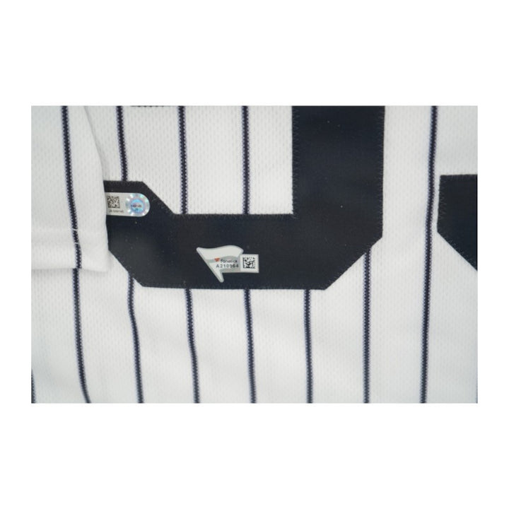 Aaron Judge New York Yankees Autographed Framed Majestic Jersey Fanatics Auth
