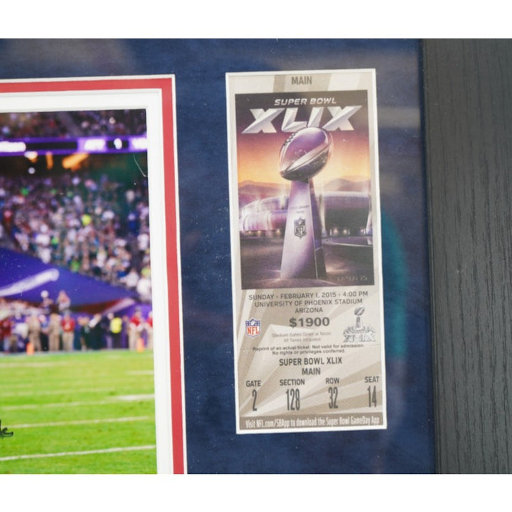 Bill Belichick New England Patriots Autographed Inscribed Framed 8x10 Photo Mint Collage JSA COA
