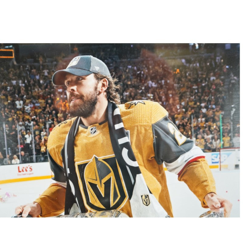 Chandler Stephenson Las Vegas Golden Knights Autographed Inscribed Framed 16x20 Photo Mint Collage Fanatics Auth