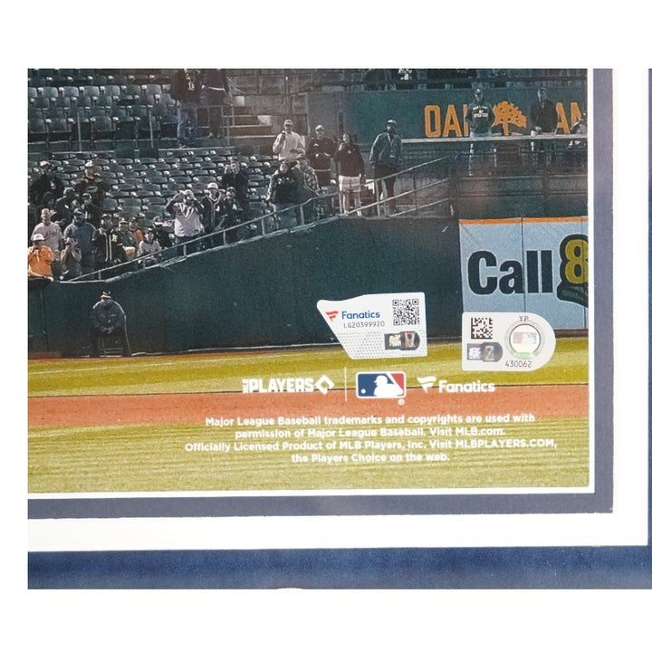 Domingo German New York Yankees Autographed Inscribed Framed 16x20 Photo MLB/Fanatics Auth LE 1/27