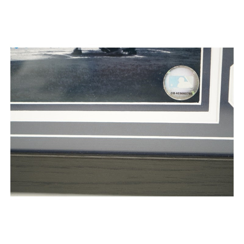 Don Larsen New York Yankees Autographed Inscribed Framed 8x10 Photo Mint Collage Fanatics/MLB Auth