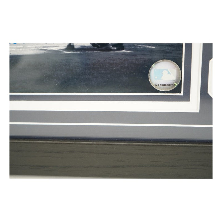 Don Larsen New York Yankees Autographed Inscribed Framed 8x10 Photo Mint Collage Fanatics/MLB Auth