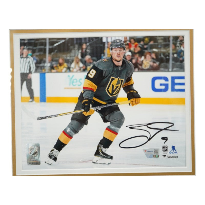 Eichel Marchessault Stone Karlsson Las Vegas Golden Knights Autographed Framed 8x10 Photo Mint Collage Fanatics Auth