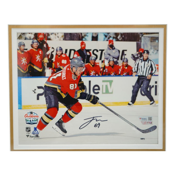 Eichel Marchessault Stone Karlsson Las Vegas Golden Knights Autographed Framed 8x10 Photo Mint Collage Fanatics Auth