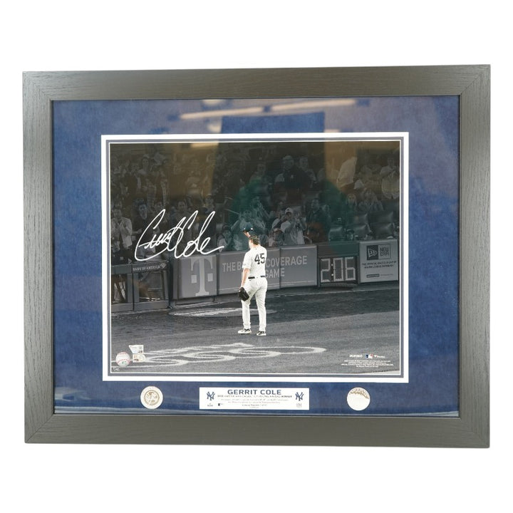Gerrit Cole New York Yankees Autographed Framed 16x20 Photo Mint Collage LE 1/45 Fanatics/MLB Auth