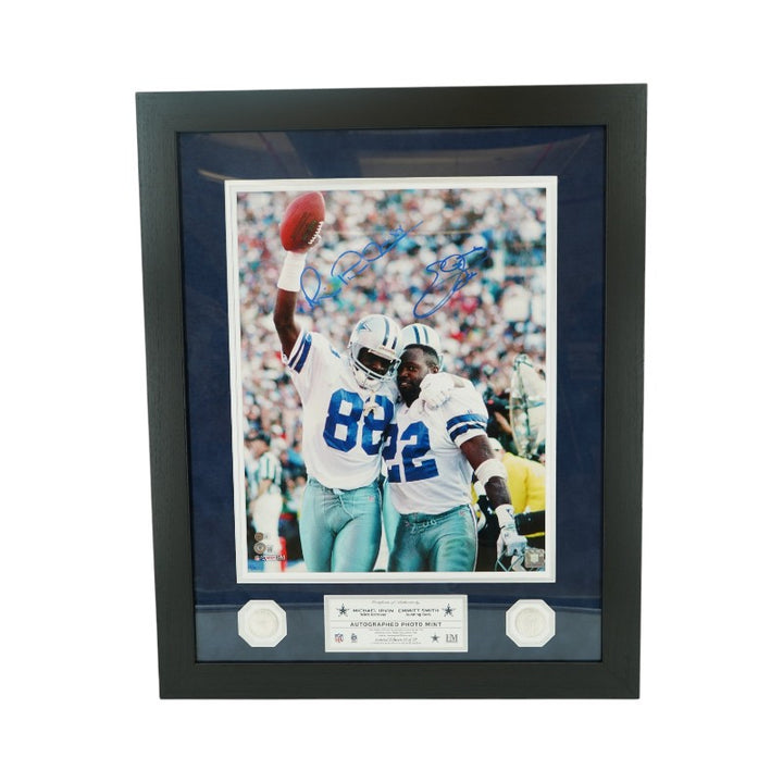 Irvin Smith Dallas Cowboys Autographed Framed 16x20 Photo LE 1/22 Beckett Holo