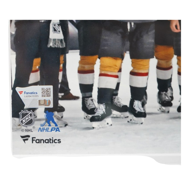 Jack Eichel Las Vegas Golden Knights Autographed Inscribed Framed 16x20 Photo Mint Collage Fanatics Auth
