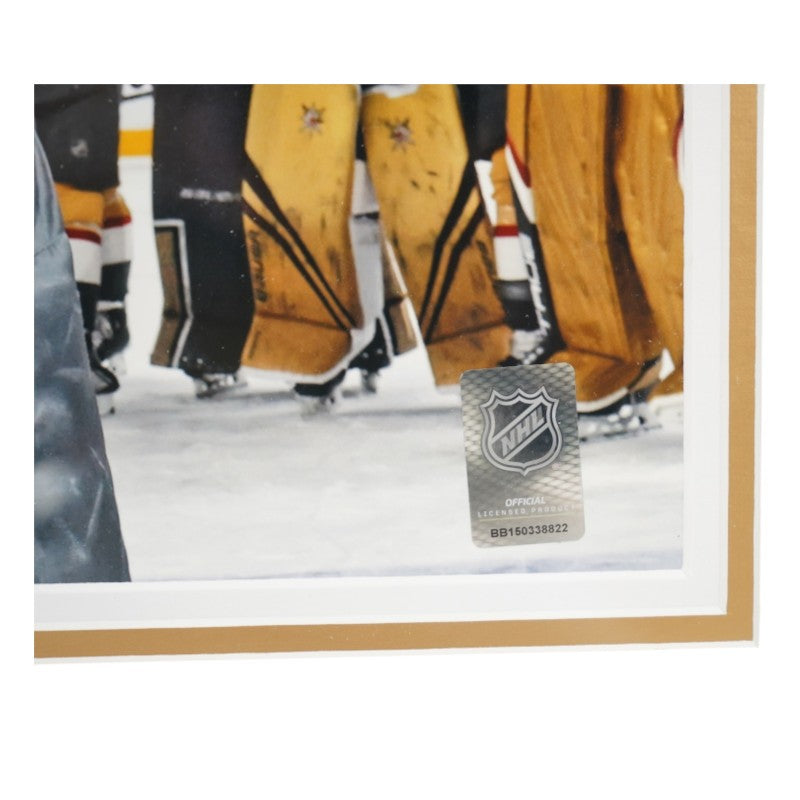 Jack Eichel Las Vegas Golden Knights Autographed Inscribed Framed 16x20 Photo Mint Collage Fanatics Auth