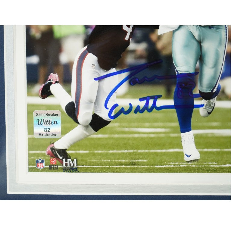 Jason Witten Dallas Cowboys Autographed Framed 8x10 Photo Mint Collage LE 24/182 Witten Holo
