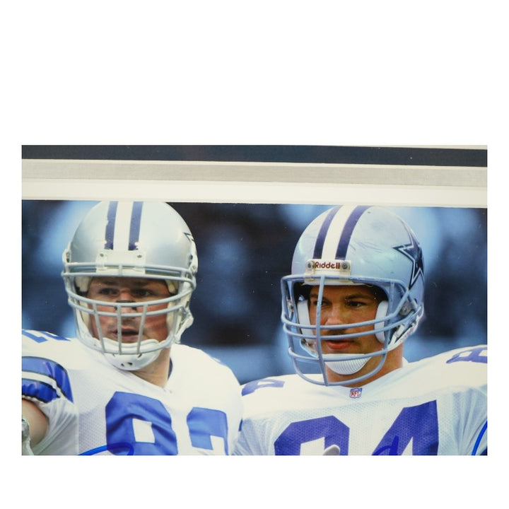 Jason Witten Jay Novacek Dallas Cowboys Dual Signed Framed 8x10 Photo Mint Collage HM Auth