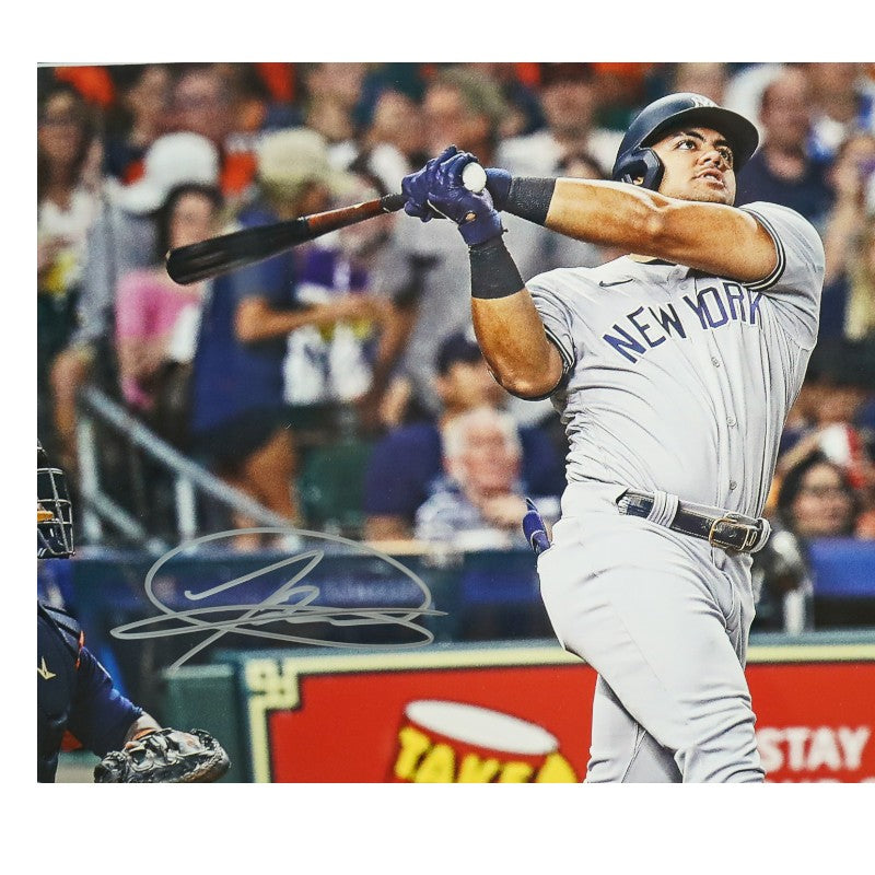 Jasson Dominguez New York Yankees Autographed Framed 16x20 Photo Mint Collage Fanatics/MLB Auth
