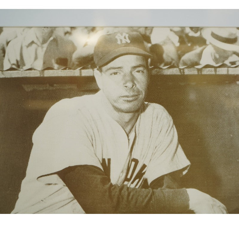 Joe DiMaggio New York Yankees Autographed Framed 11x14 Photo PSA LOA