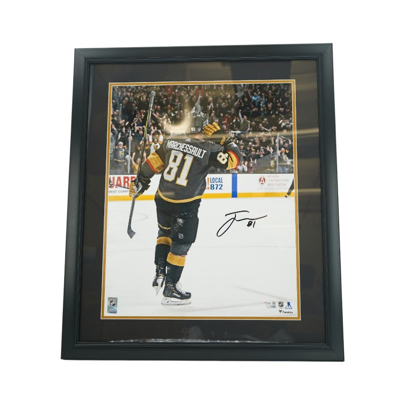 Jonathan Marchessault Las Vegas Golden Knights Autographed Framed 16x20 Photo Fanatics Auth
