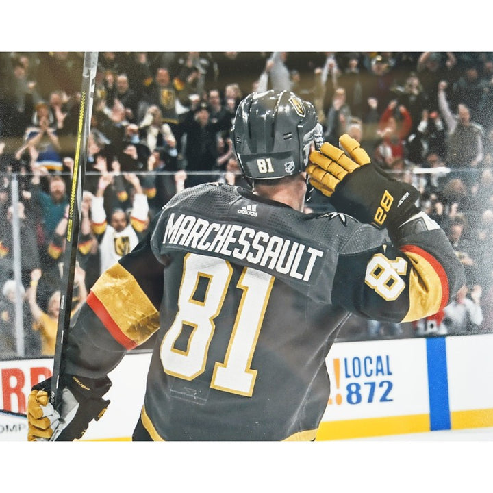 Jonathan Marchessault Las Vegas Golden Knights Autographed Framed 16x20 Photo Fanatics Auth