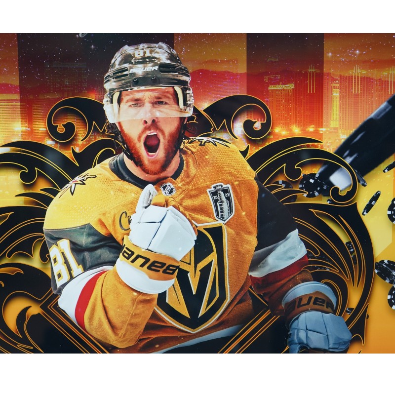 Jonathan Marchessault Las Vegas Golden Knights Autographed Framed 16x20 Photo Mint Collage Fanatics Auth LE 1/81