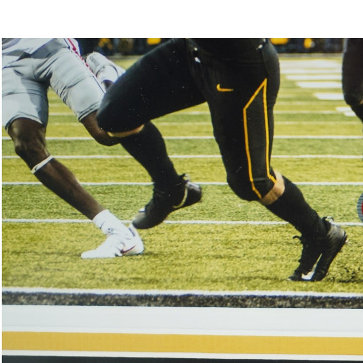 Josh Jackson Iowa Hawkeyes Autographed Framed 8x10 Photo JSA COA