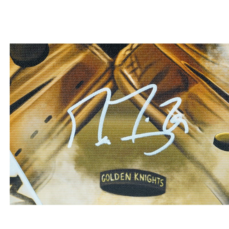 Marc-Andre Fleury Las Vegas Golden Knights Autographed 16x20 Canvas Fanatics Auth