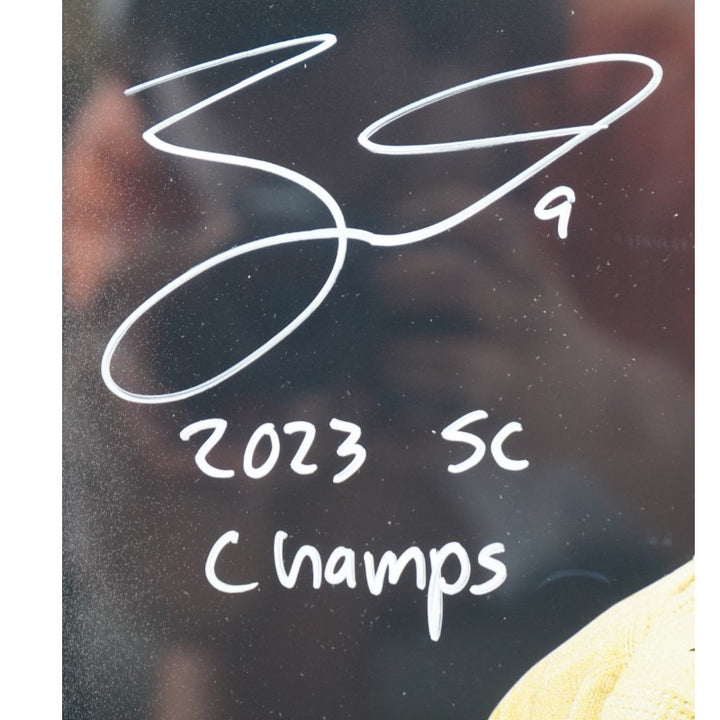 Marchessault Eichel Las Vegas Golden Knights Autographed Inscribed Framed 16x20 Photo Mint Collage LE 1/23 Fanatics Auth