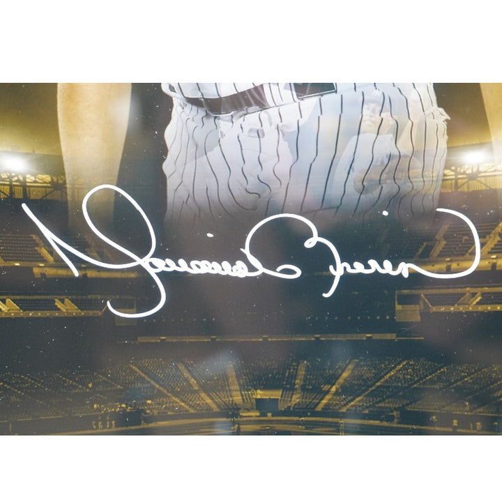 Mariano Rivera New York Yankees Autographed Framed 16x20 Photo Mint Collage Fanatics/MLB Auth