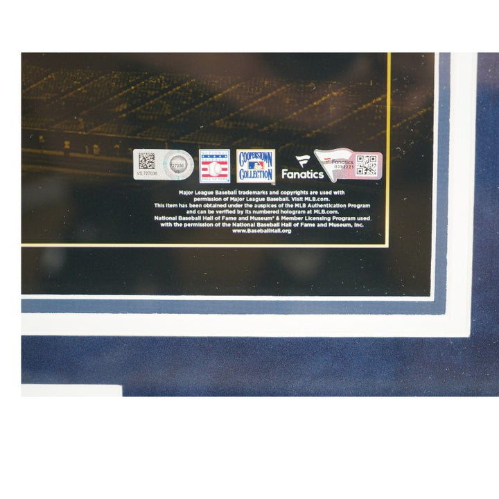 Mariano Rivera New York Yankees Autographed Framed 16x20 Photo Mint Collage Fanatics/MLB Auth