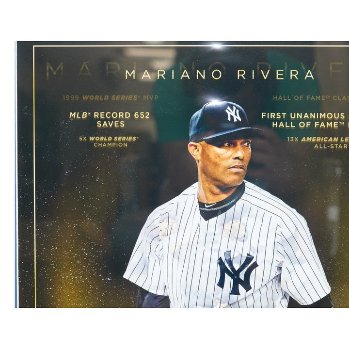 Mariano Rivera New York Yankees Autographed Framed 16x20 Photo Mint Collage Fanatics/MLB Auth