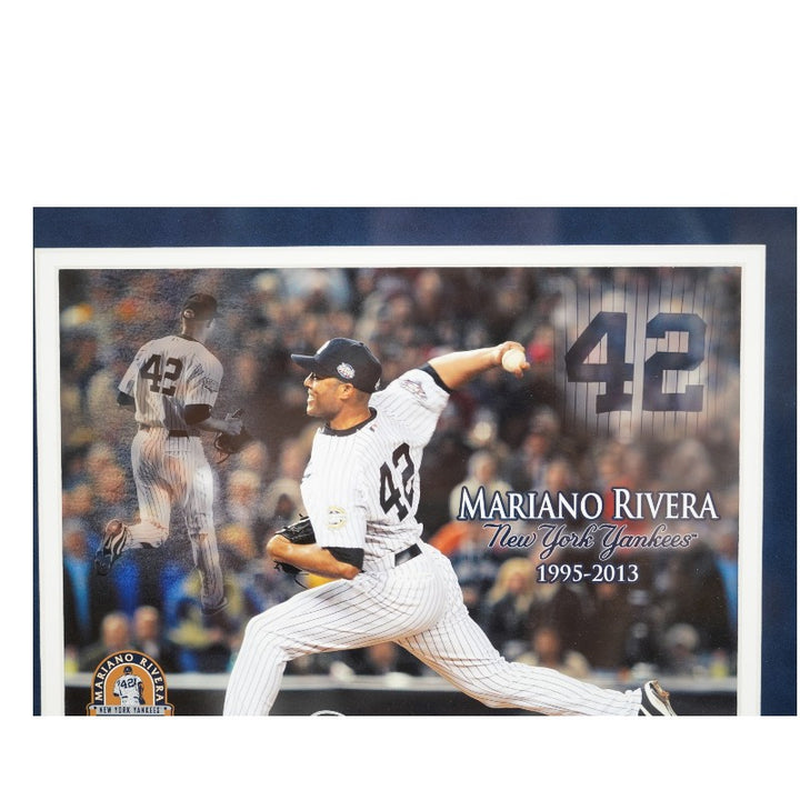 Mariano Rivera New York Yankees Autographed Framed 8x10 Photo Steiner/MLB Auth