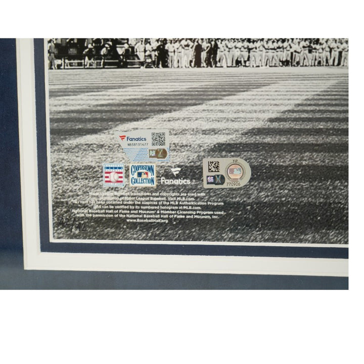 Mariano Rivera New York Yankees Autographed Inscribed Framed 16x20 Photo Mint Collage Fanatics/MLB Auth LE 42/42