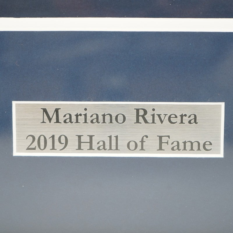 Mariano Rivera New York Yankees Autographed Inscribed Framed Jersey Fanatics/MLB Auth