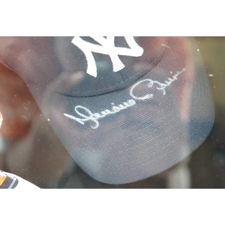 Mariano Rivera New York Yankees Autographed Framed Hat Shadowbox Steiner COA