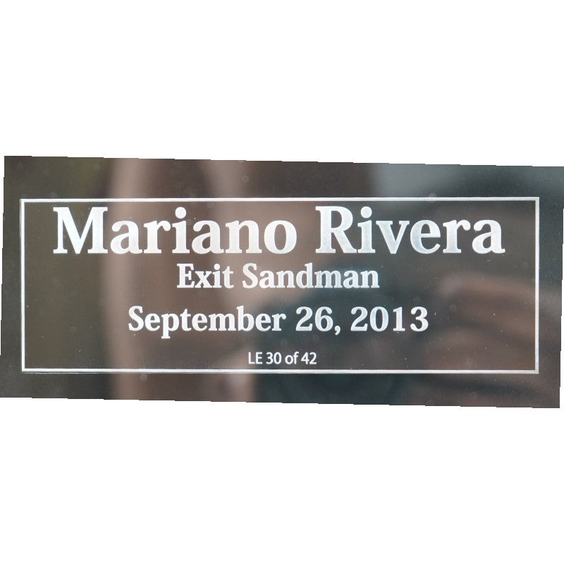 Mariano Rivera New York Yankees Autographed Framed Hat Shadowbox Steiner COA