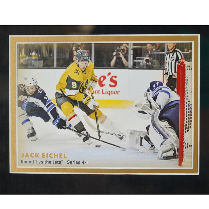 Mark Stone Las Vegas Golden Knights Autographed Framed 8x10 Photo Mint Collage Fanatics Auth