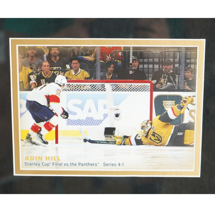 Mark Stone Las Vegas Golden Knights Autographed Framed 8x10 Photo Mint Collage Fanatics Auth