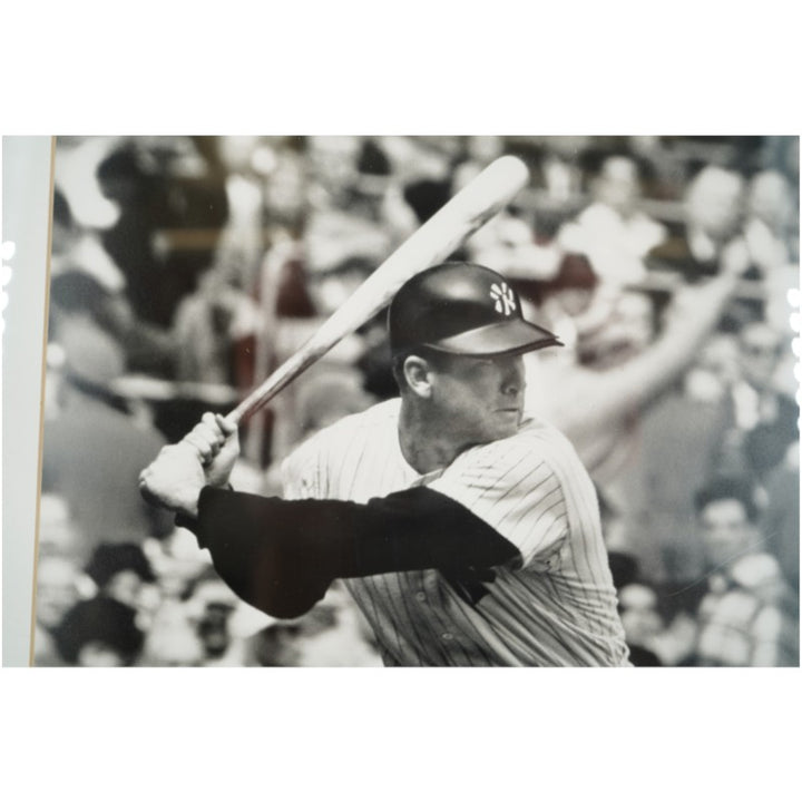 Mickey Mantle New York Yankees Autographed Framed 16x20 Photo Beckett LOA