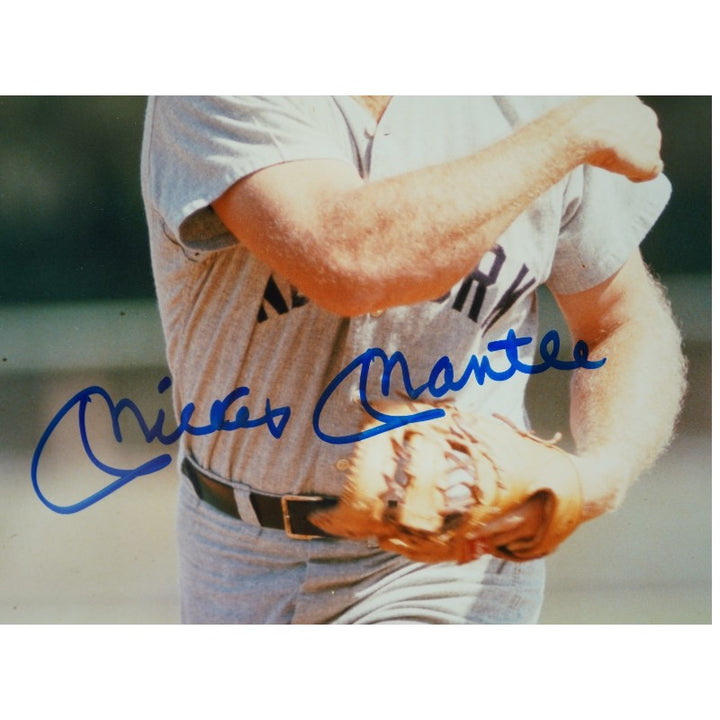 Mickey Mantle New York Yankees Autographed Framed 8x10 Photo JSA LOA