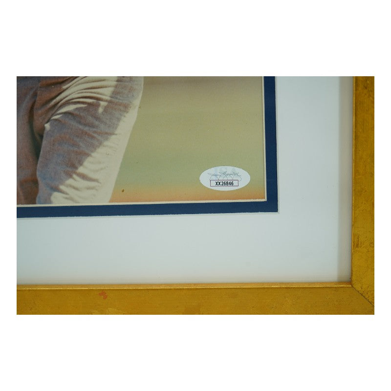 Mickey Mantle New York Yankees Autographed Framed 8x10 Photo JSA LOA