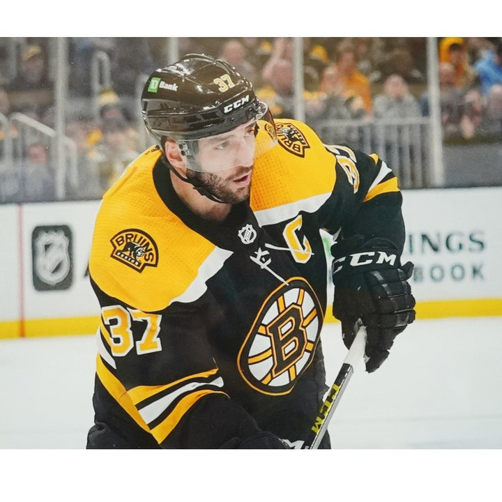 Patrice Bergeron Boston Bruins Autographed Framed 16x20 Photo Mint Collage Bergeron Auth